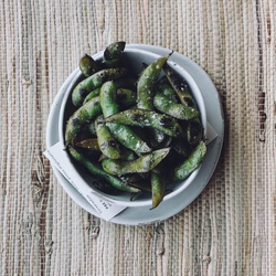 Salted Charred Edamame